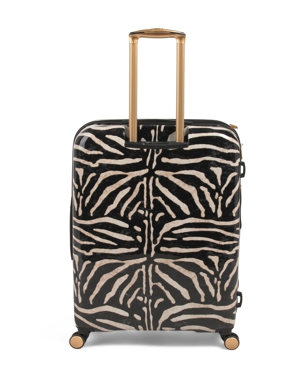 Black & Cream Zebra Print Hardside Luggage 29" It Luggage - Picture 2 of 3